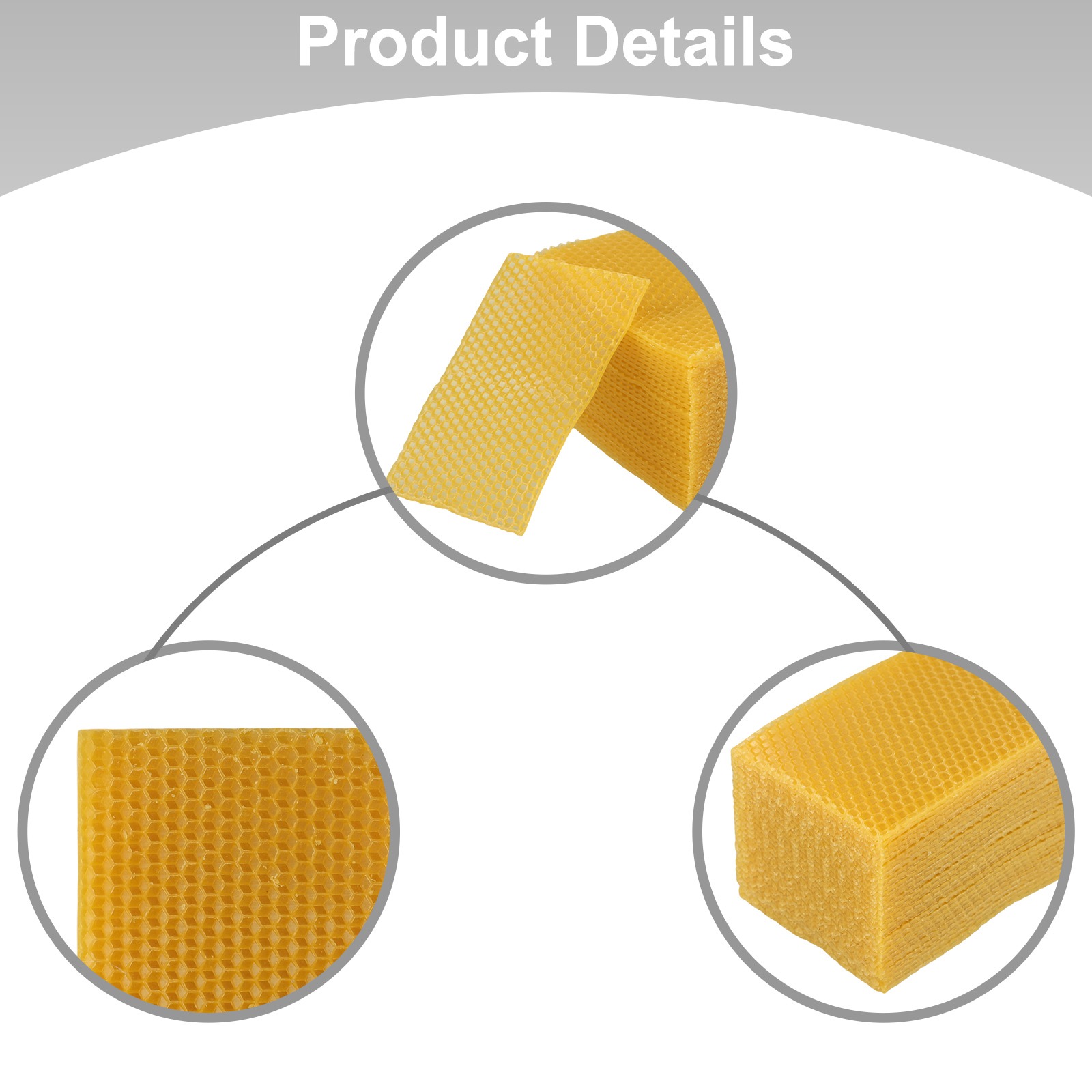 Candle Supplies Beeswax - Beeswax Sheets for Beehive Foundation 30Pc