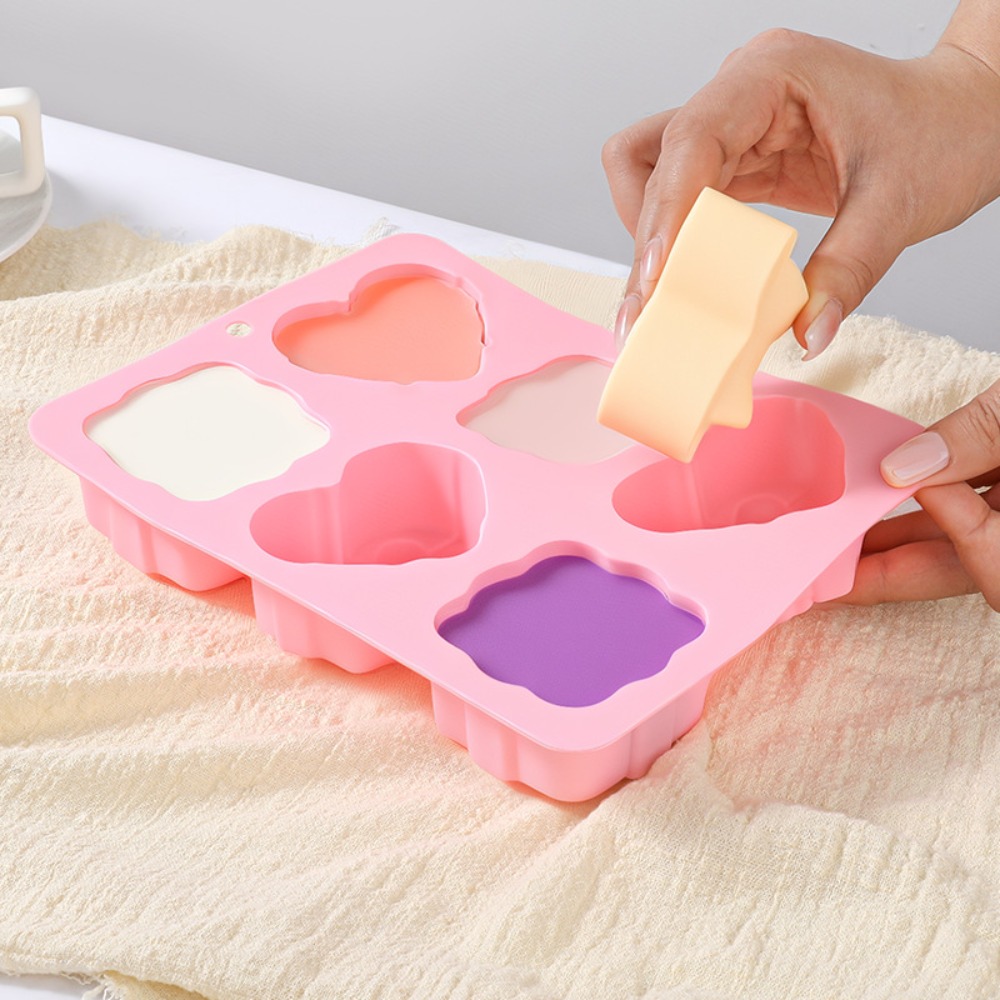 Square Heart Shape Silicone Mo - Candle Supplies Tins recension och pris