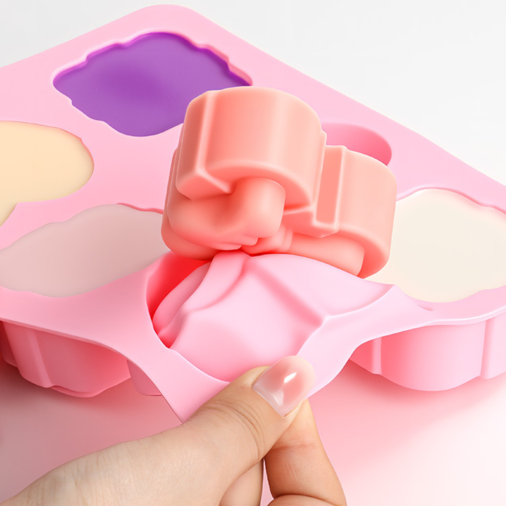 Square Heart Shape Silicone Mo - Candle Supplies Tins recension och pris