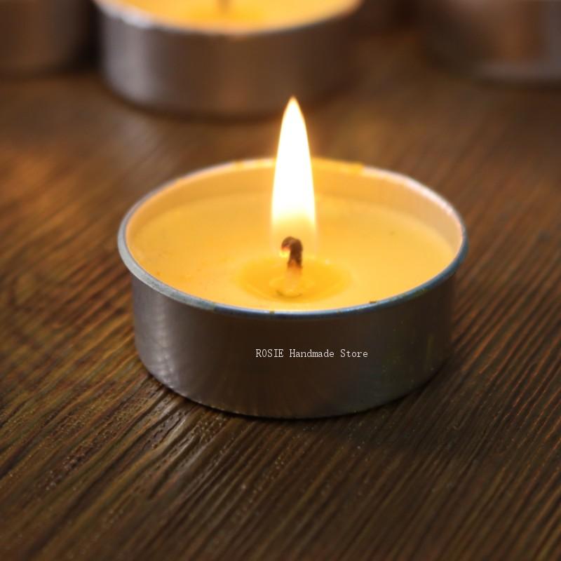 Empty Tea Wax Circular Aluminu - Candle Supplies Tins recension och pris