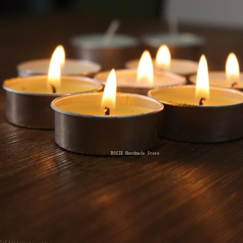 Empty Tea Wax Circular Aluminu - Candle Supplies Tins recension och pris