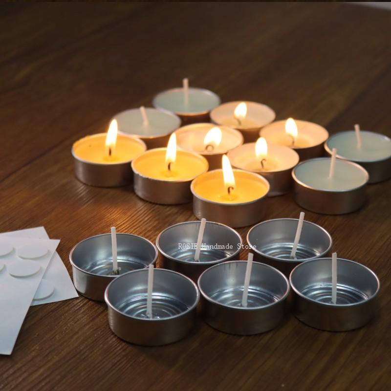 Empty Tea Wax Circular Aluminu - Candle Supplies Tins recension och pris
