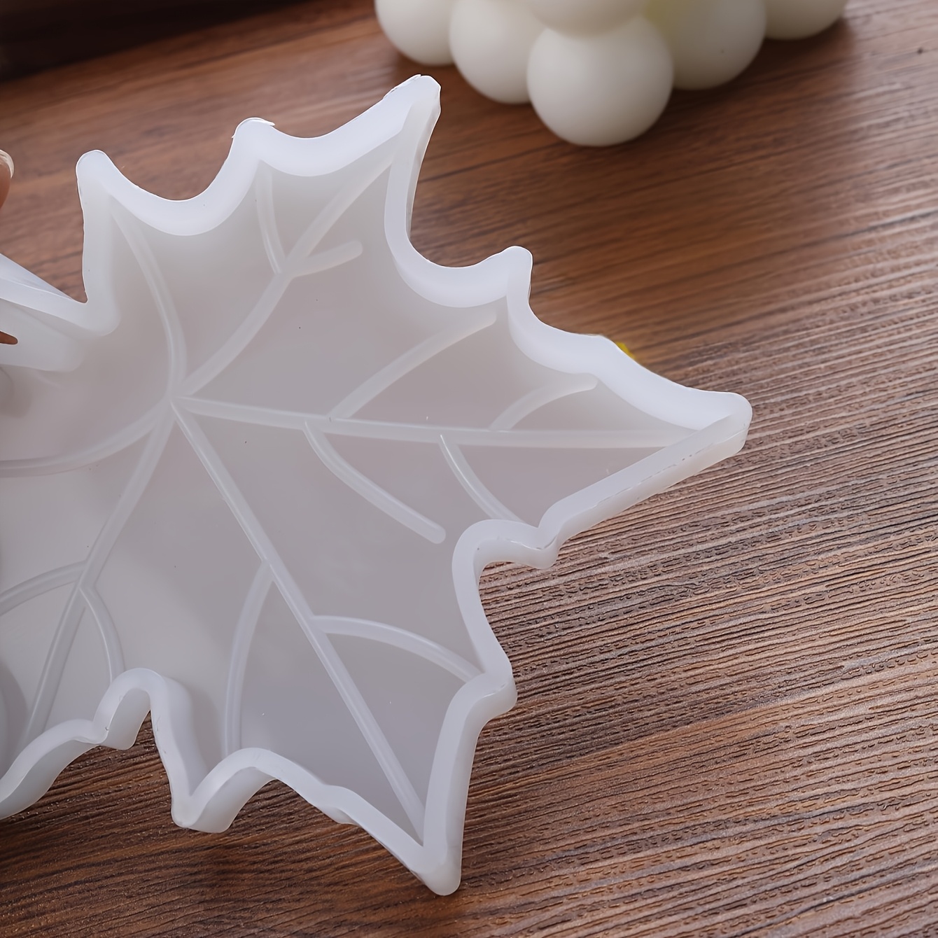 1PC Maple Leaf shaped Silicone - Candle Supplies Tins recension och pris