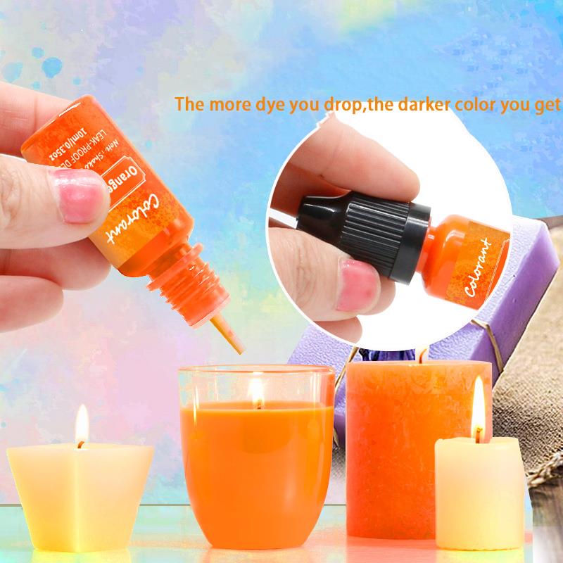 20 Colors 10ml Candle Wax Pigm - Candle Supplies Beeswax recension och pris