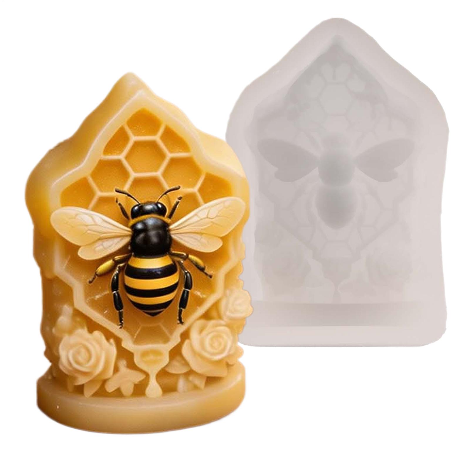 Honey Comb Silicone Mold 3D Ho - Candle Supplies Beeswax recension och pris