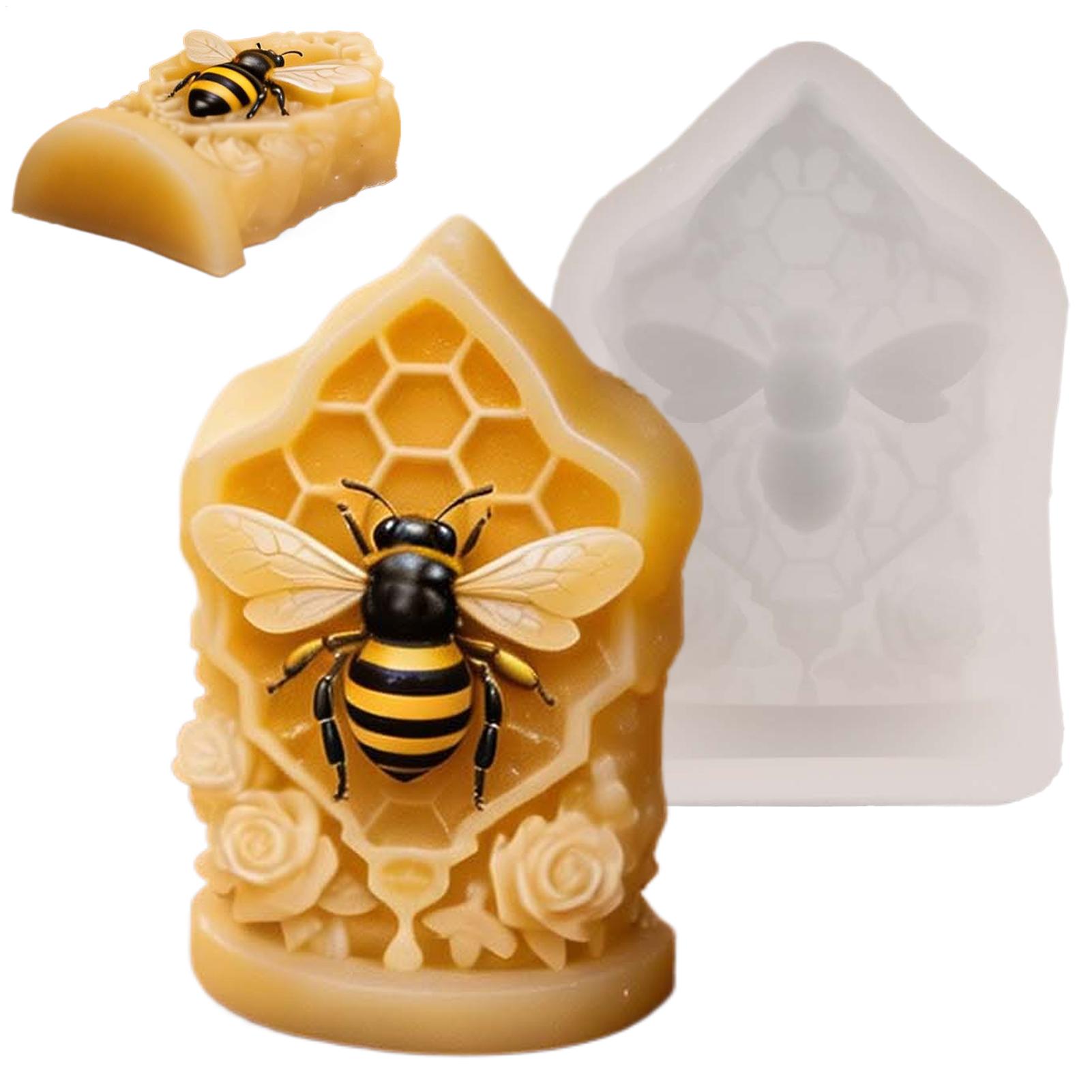 Honey Comb Silicone Mold 3D Ho - Candle Supplies Beeswax recension och pris