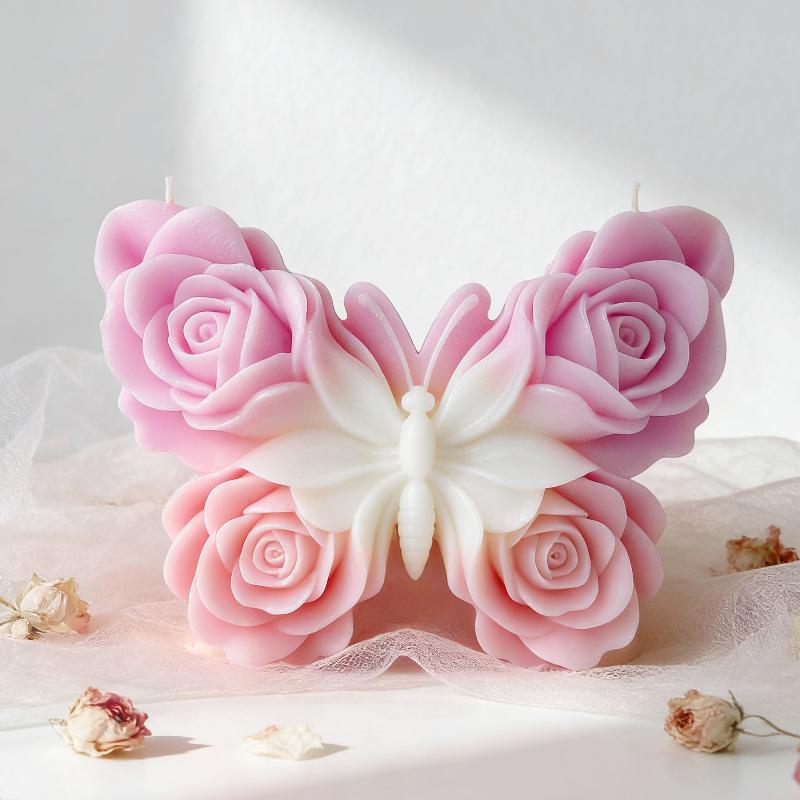 DIY Rose Butterfly Form Silico - Candle Supplies Tins recension och pris