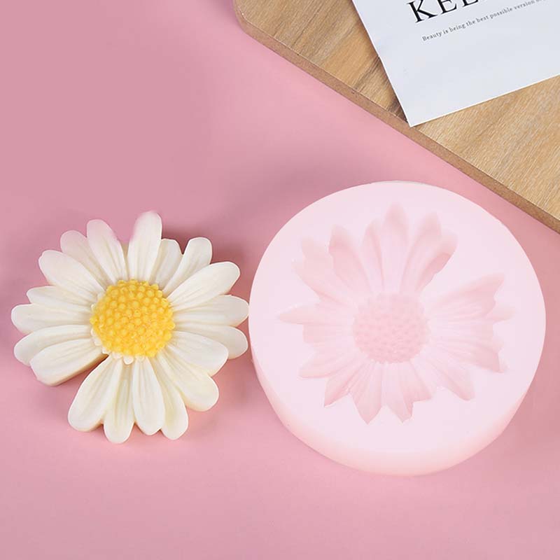 DIY Candle Silicone Mold Daisy - Candle Supplies Tins recension och pris