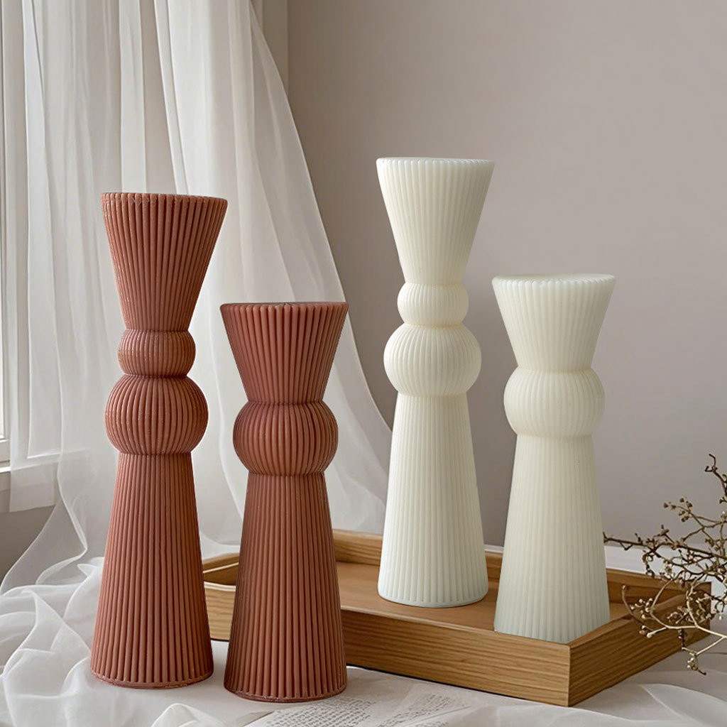 DIY Long Rod Striped Pillar Ca - Candle Supplies Tins recension och pris