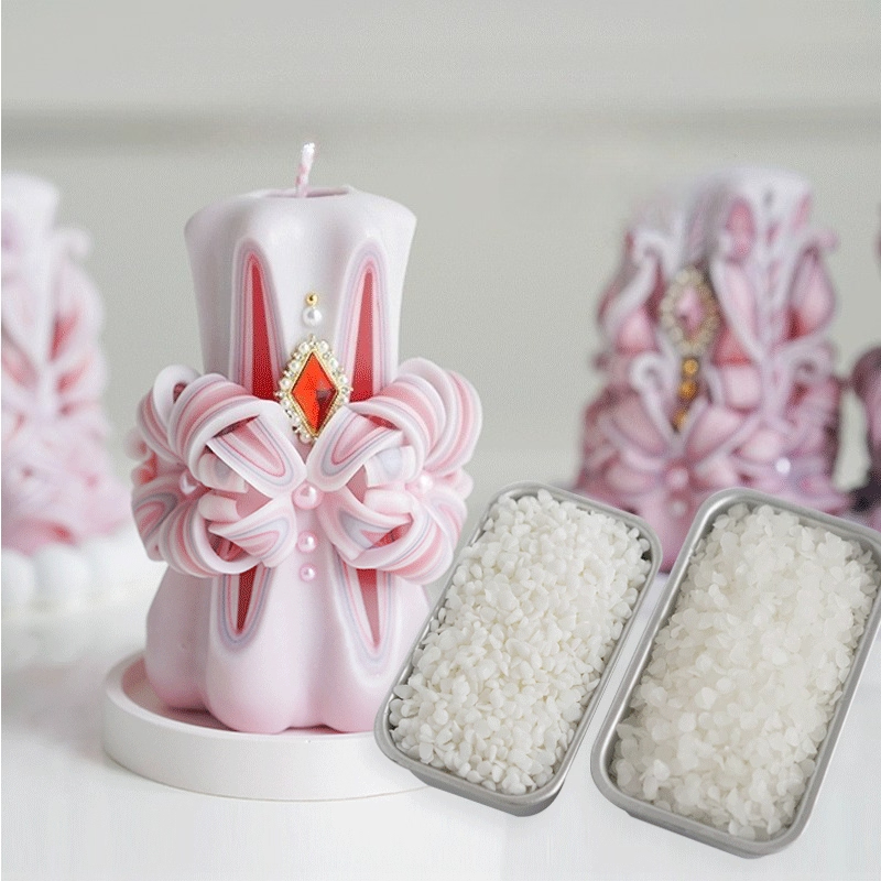 1KG Carved Scented Candle Raw  - Candle Supplies Beeswax recension och pris